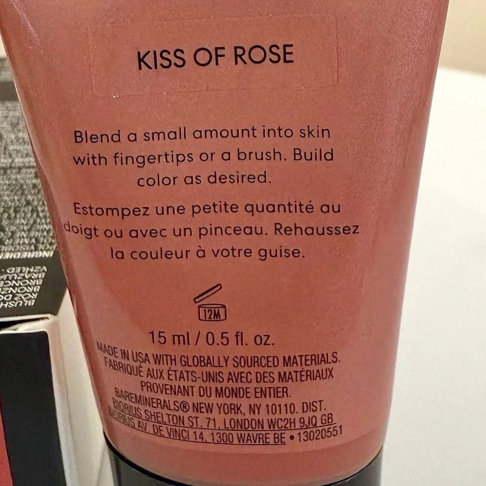 BareMinerals Complexion Rescue Blonzer Kiss of Rose 15 ml Blush Bronzer Cream